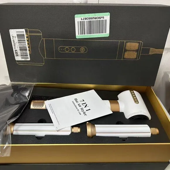 Hair Dryer Brush,7 in1 Blow Dryer Brush Hair Styler (NEW) - Picture 2 of 7